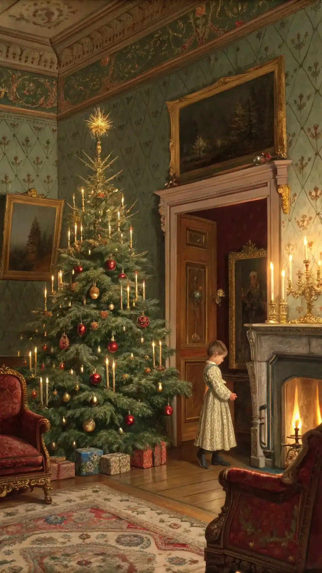 A Child's Christmas Glow
