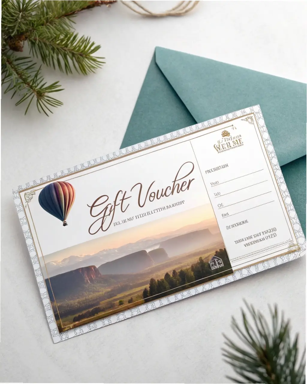 Adventure Experience Gift Voucher