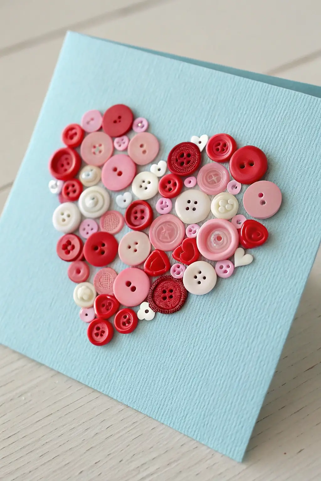Button Heart Valentine