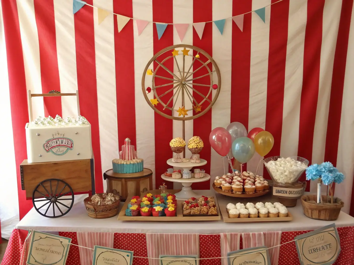 Carnival Fun Dessert Station