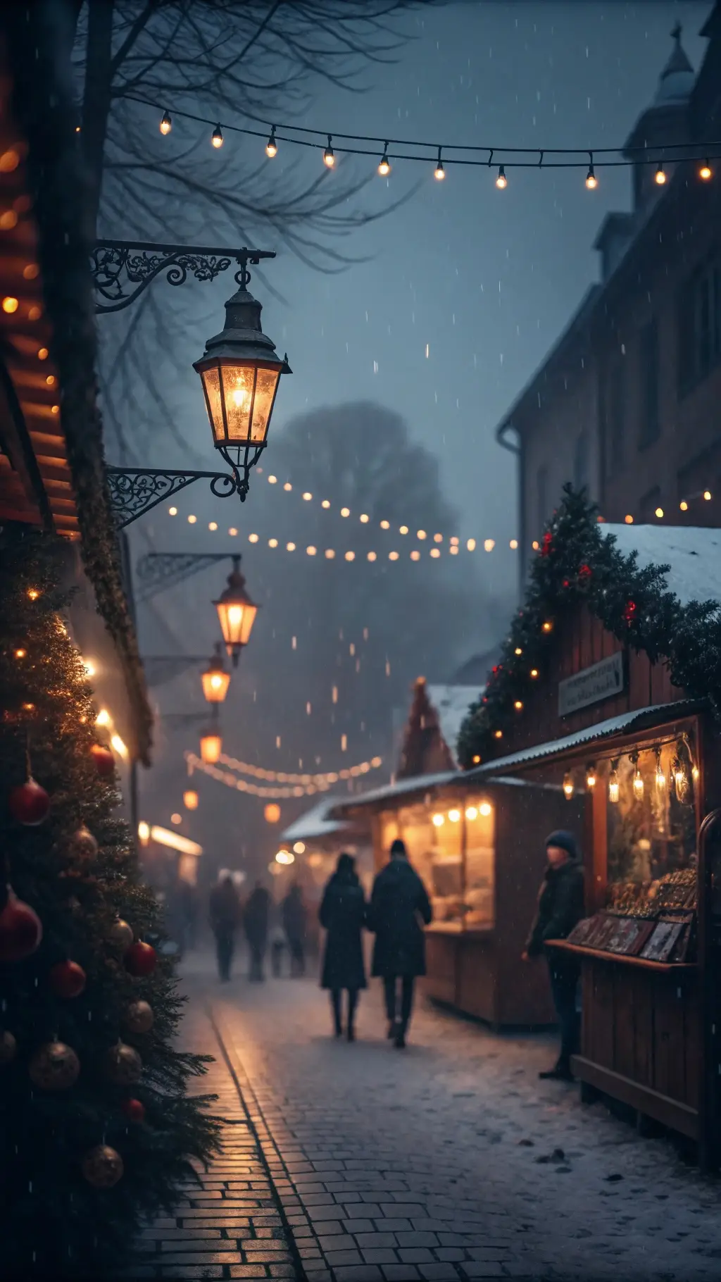 Christmas Market Glow