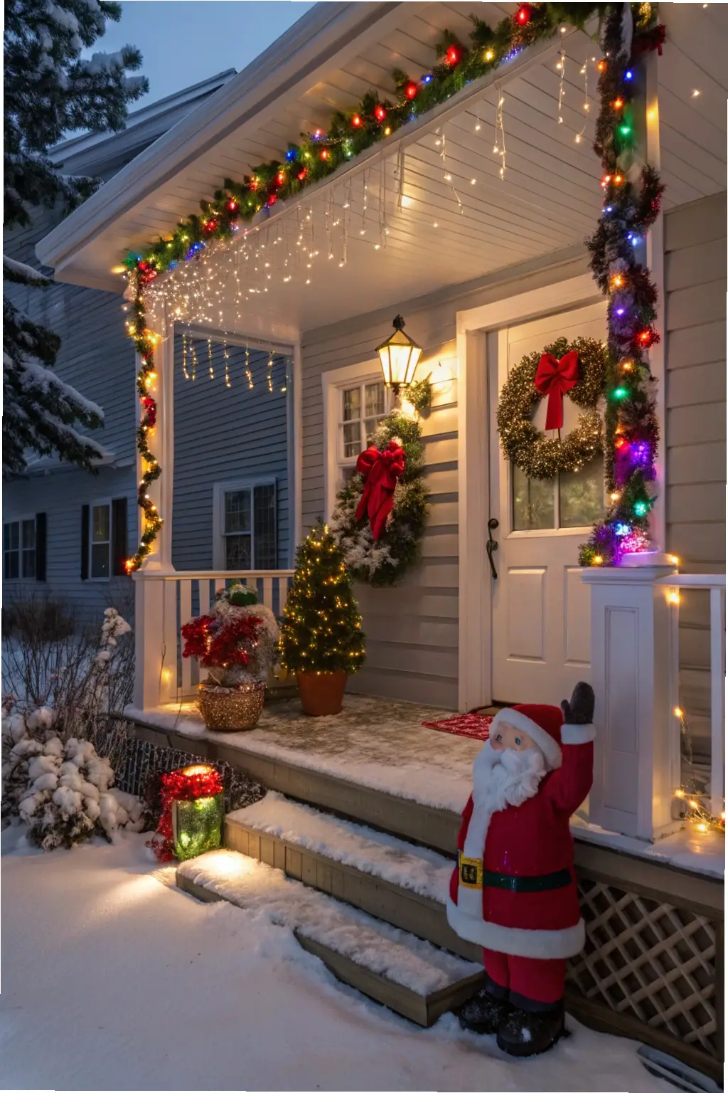 Christmas Porch Extravaganza