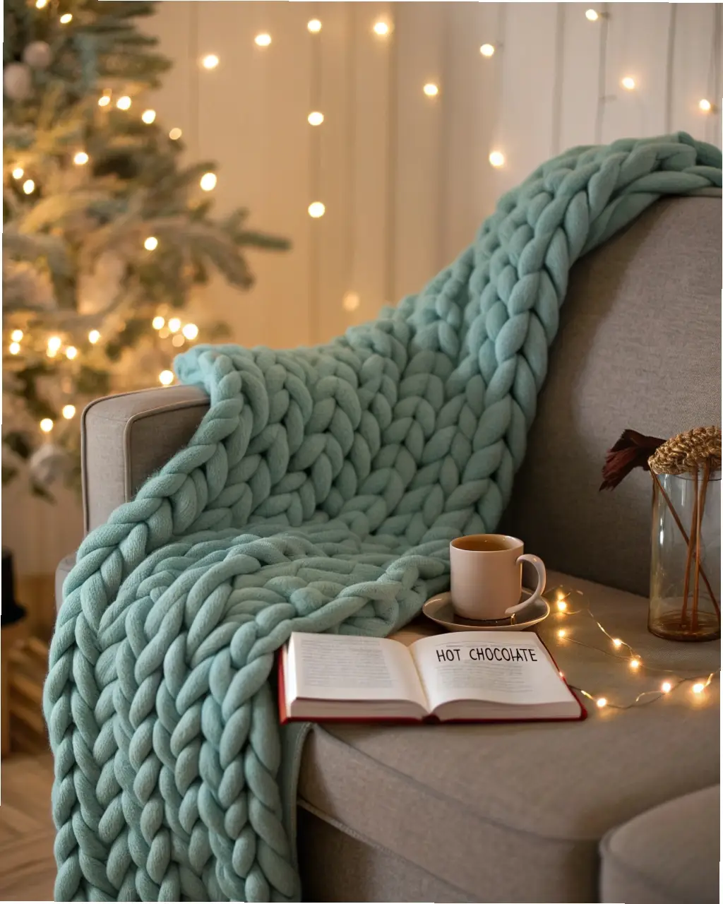 Chunky Knit Comfort Set