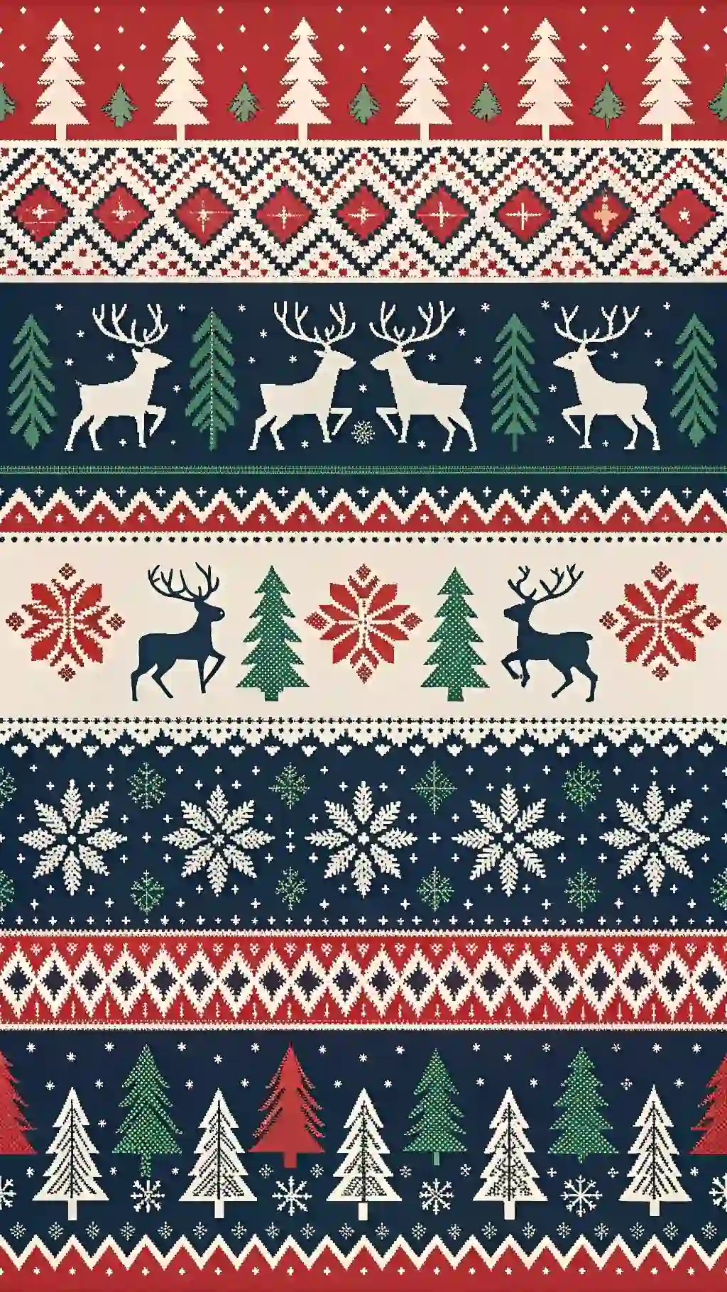 Cozy Knit Motif