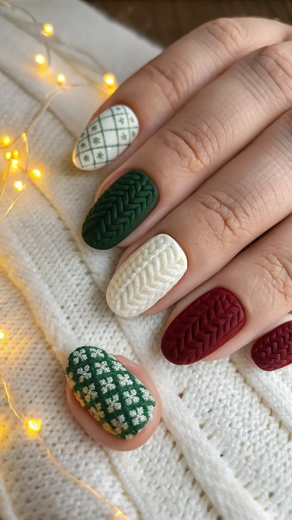 Cozy Sweater Weather Nails
