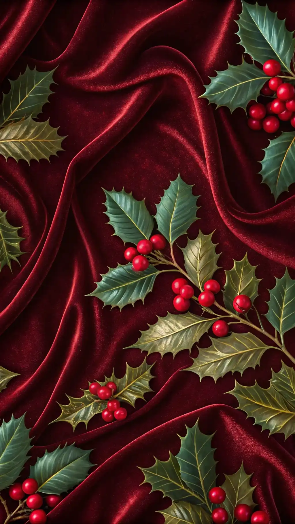 Crimson and Holly