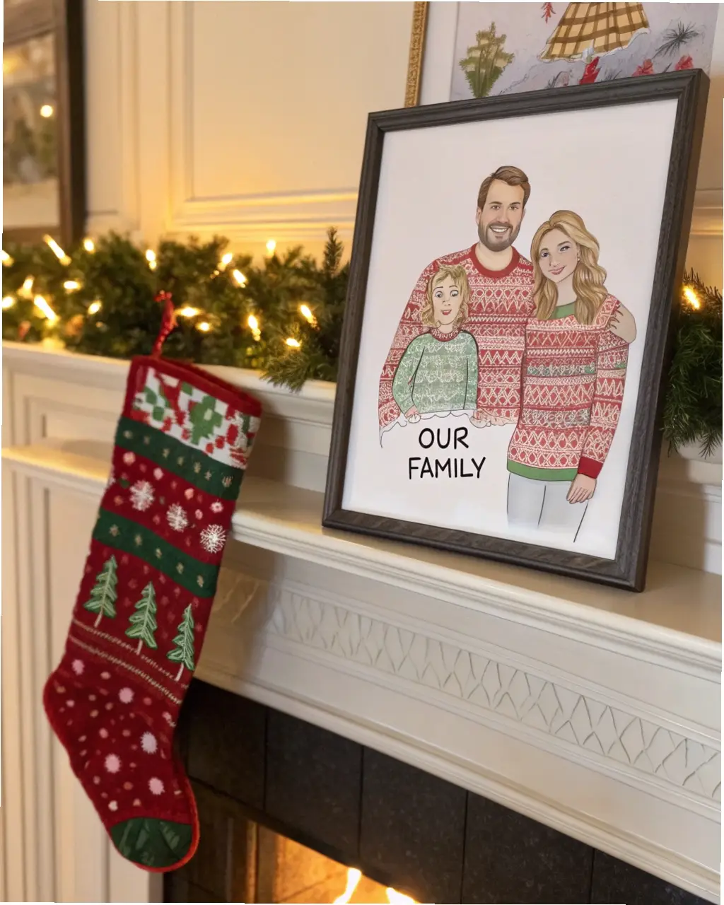 Custom Family Portrait Illustration