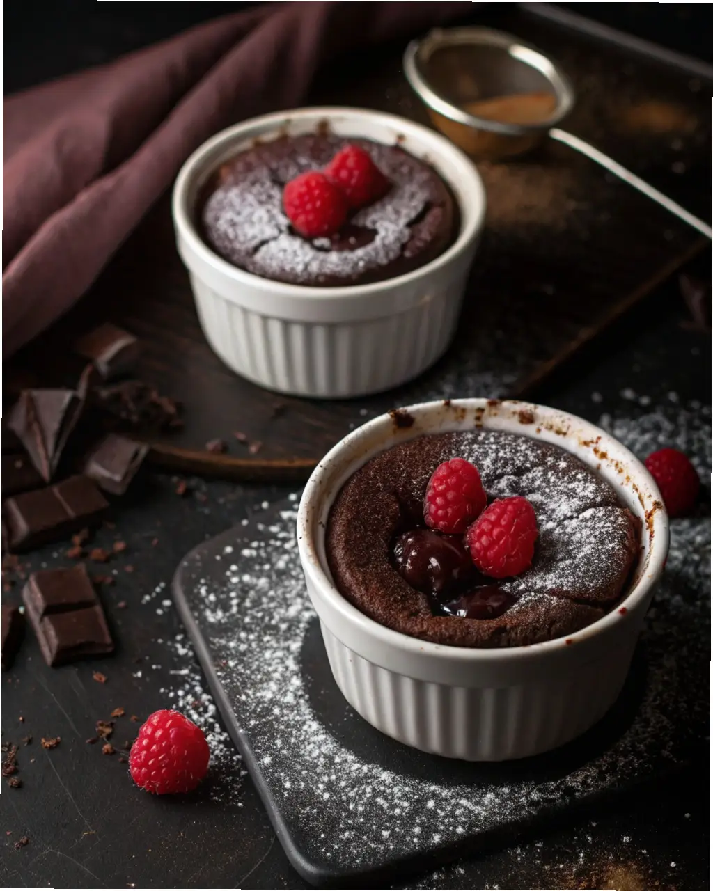 Decadent Chocolate Lava Cakes