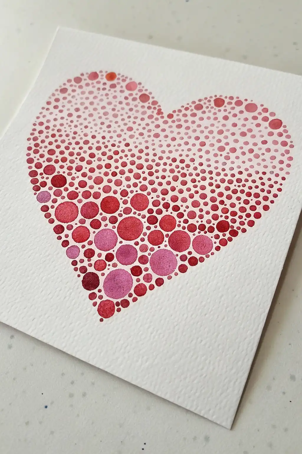 Dotted Heart Valentine