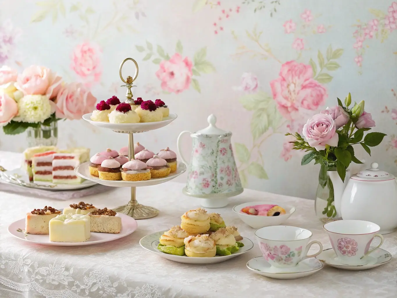 Elegant Tea Party Treats