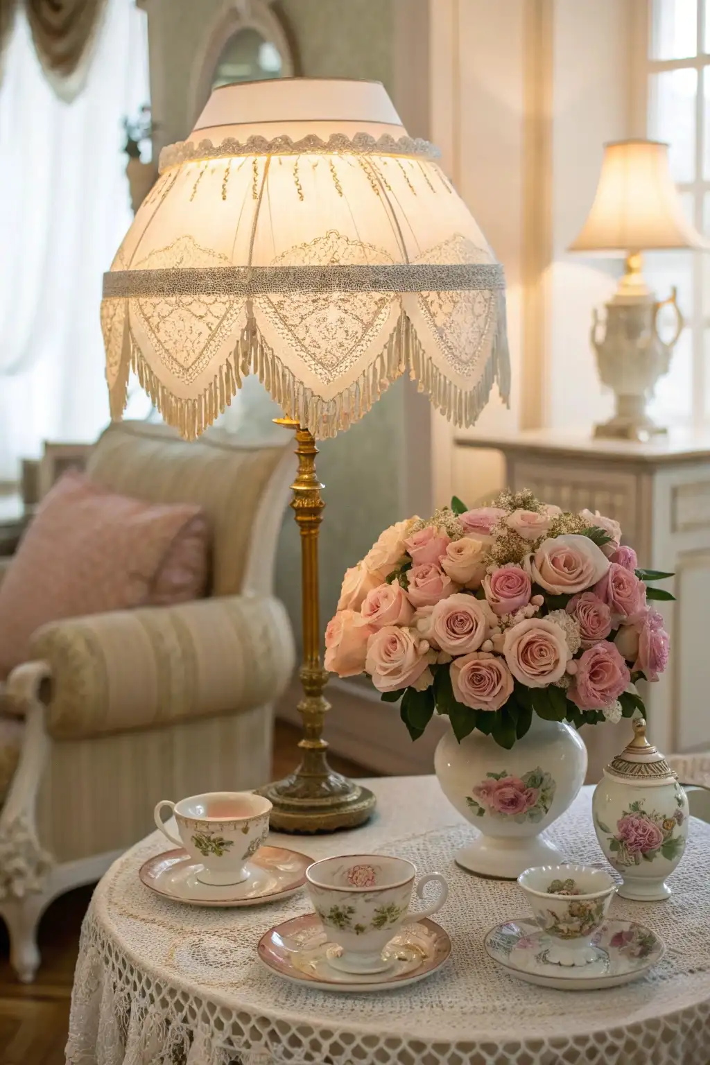 Elegant Tea for Two Setting