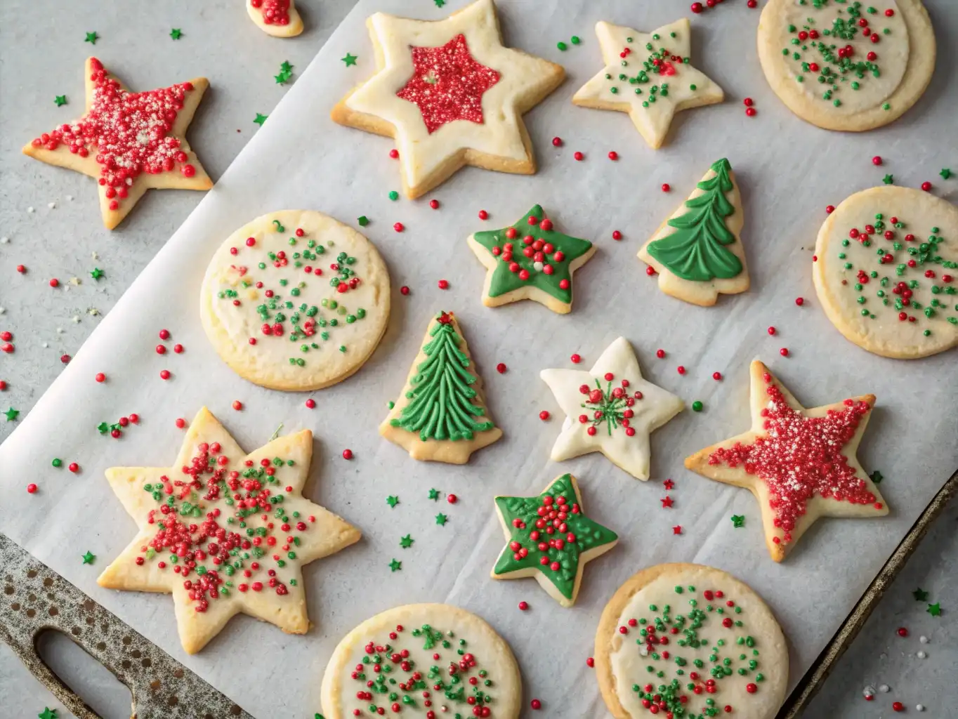 Festive Cutout Cookies