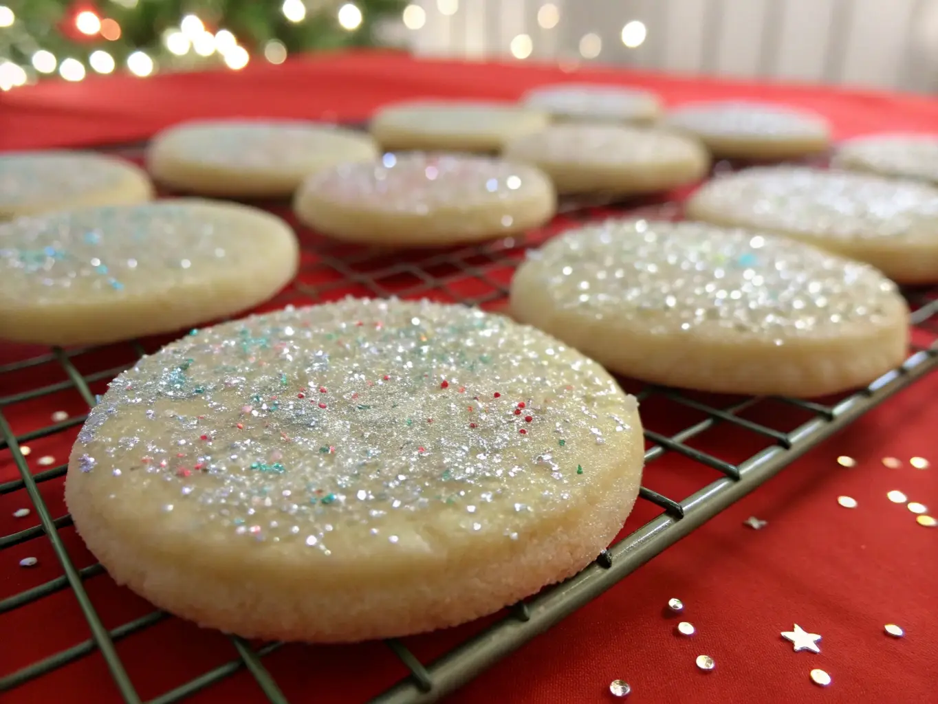 Festive Sparkle Sugar Rounds