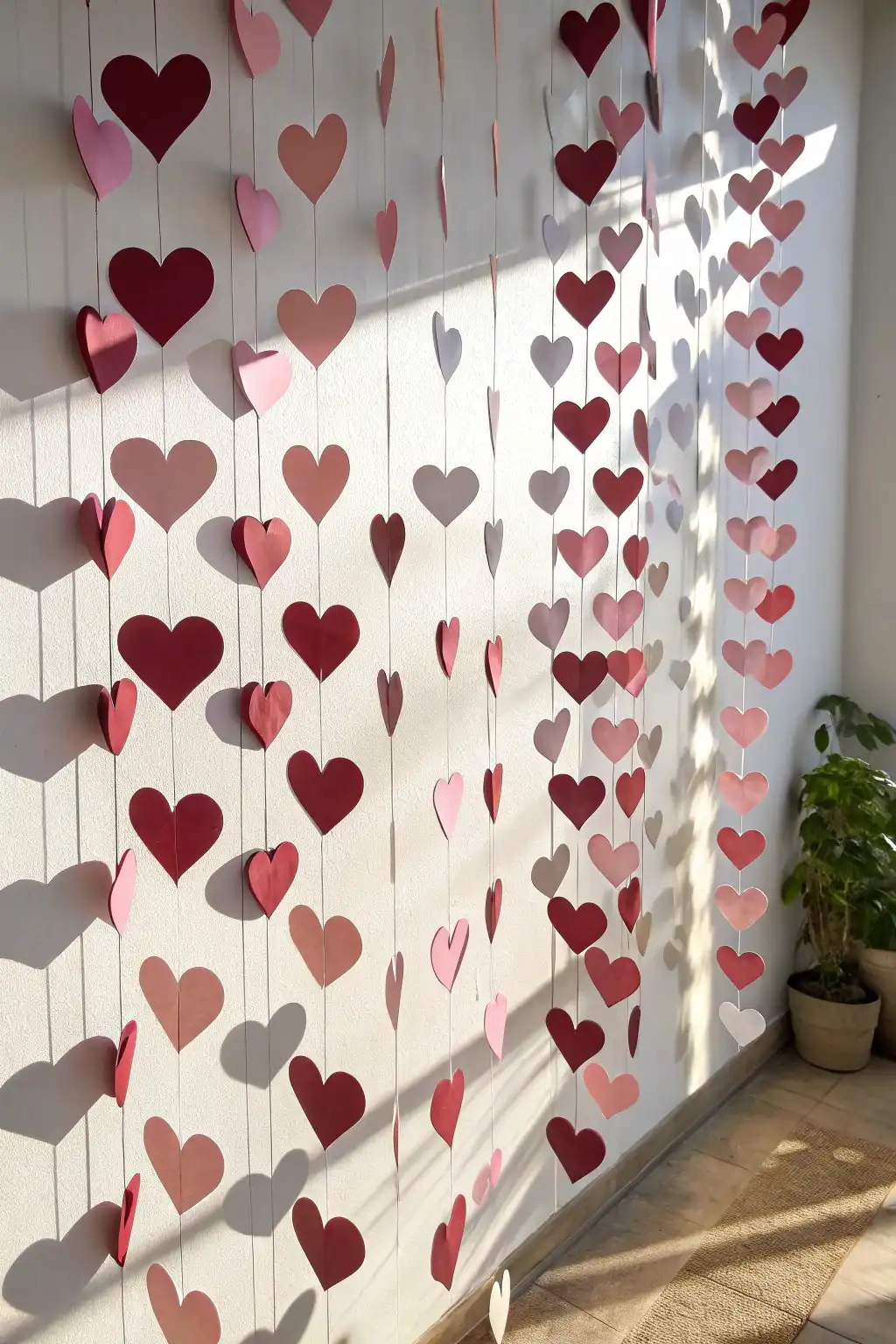 Fluttering Heart Garlands