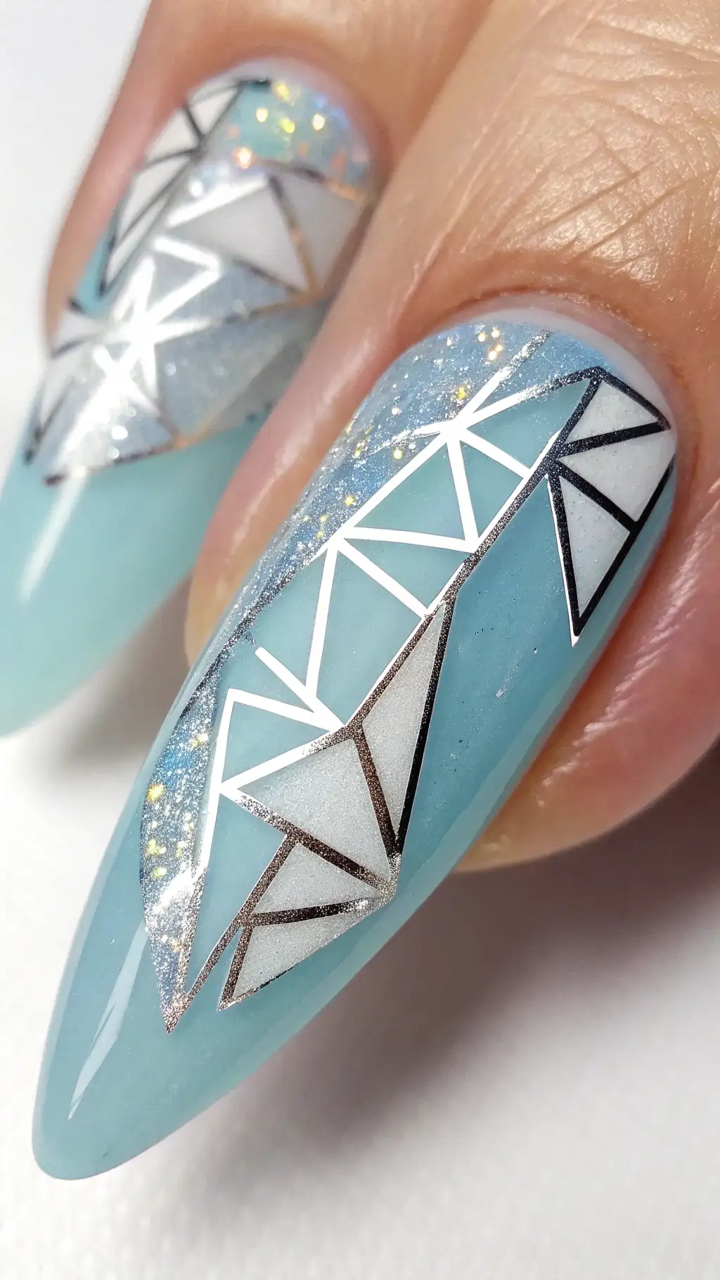 Frosted Crystal Tips
