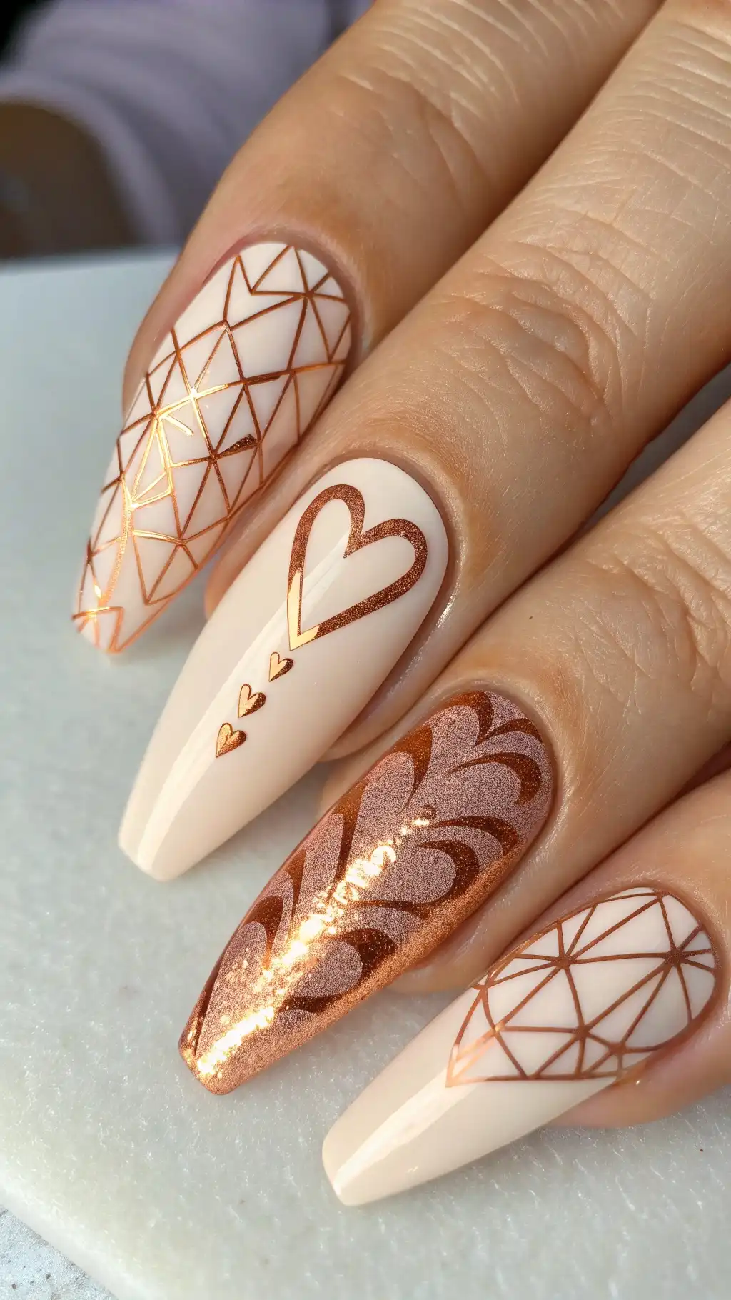 Gilded Geometry of Love