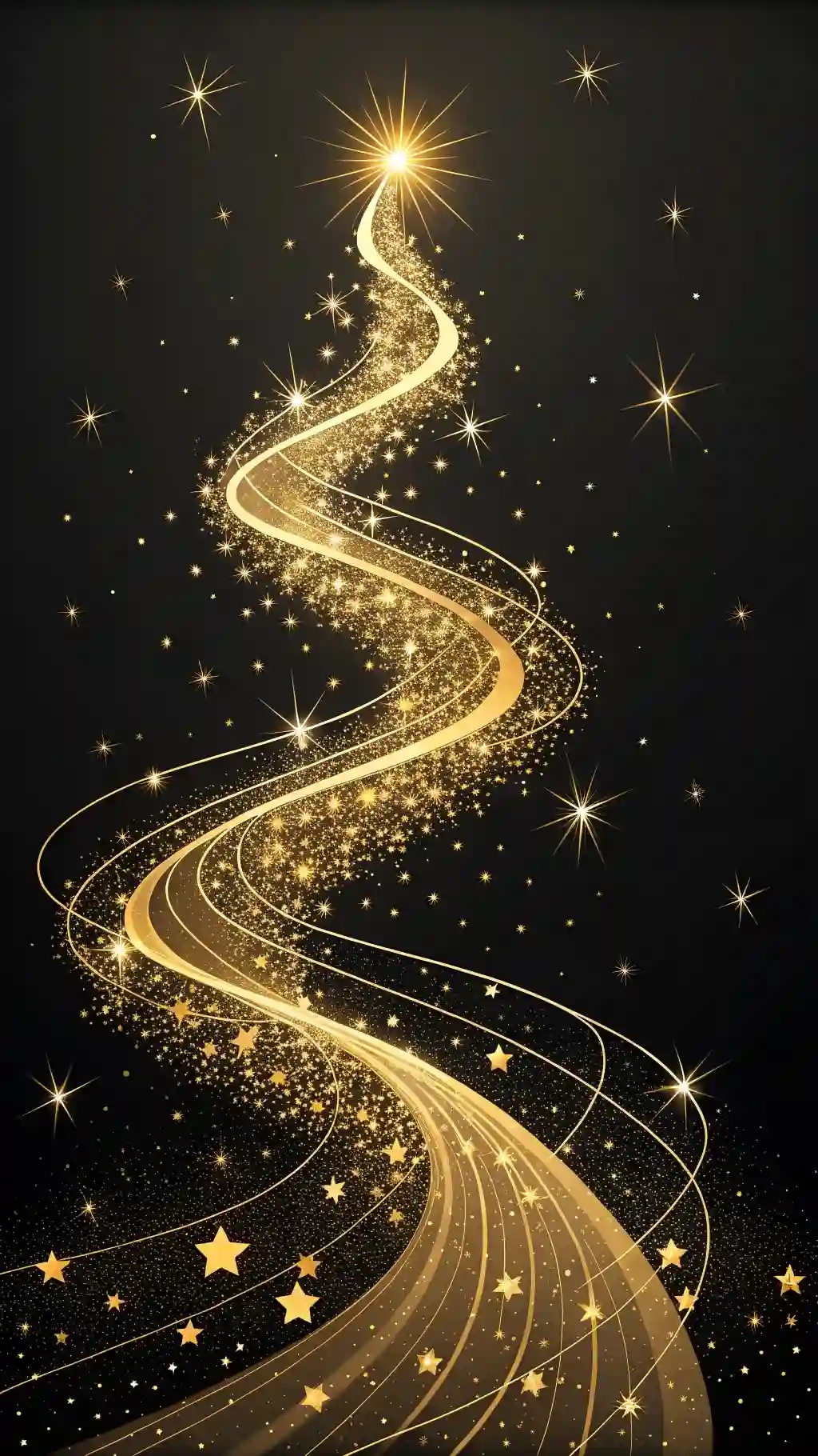 Golden Starlight Swirl
