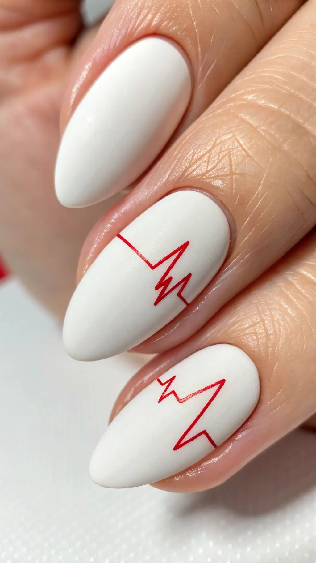 Heartbeat Pulse Nails