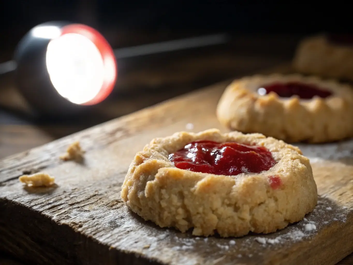 Holiday Jam Thumbprints