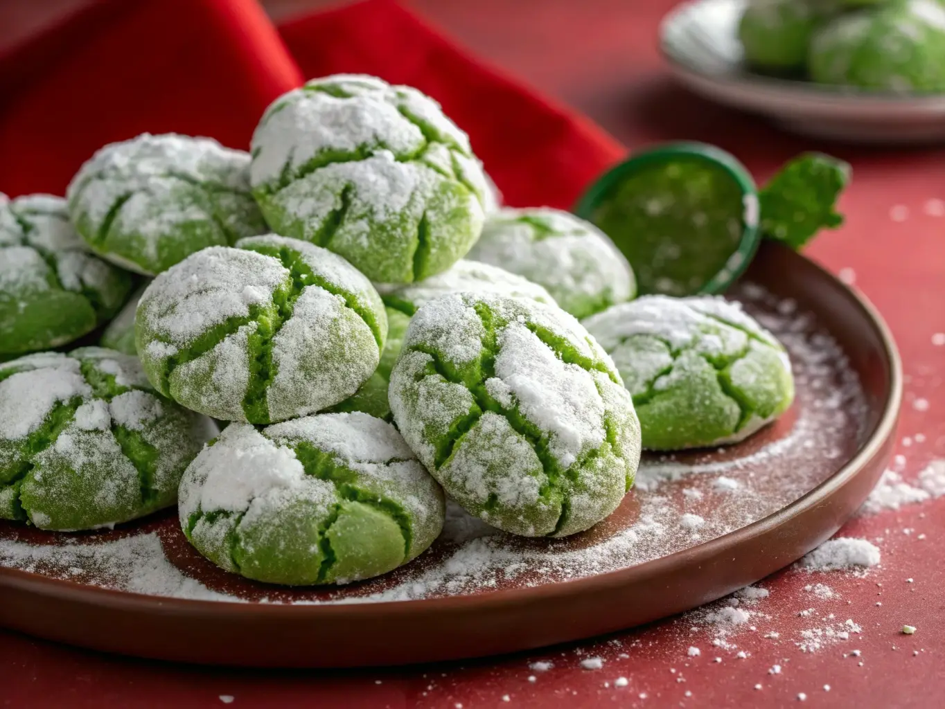 Merry Green Crinkles