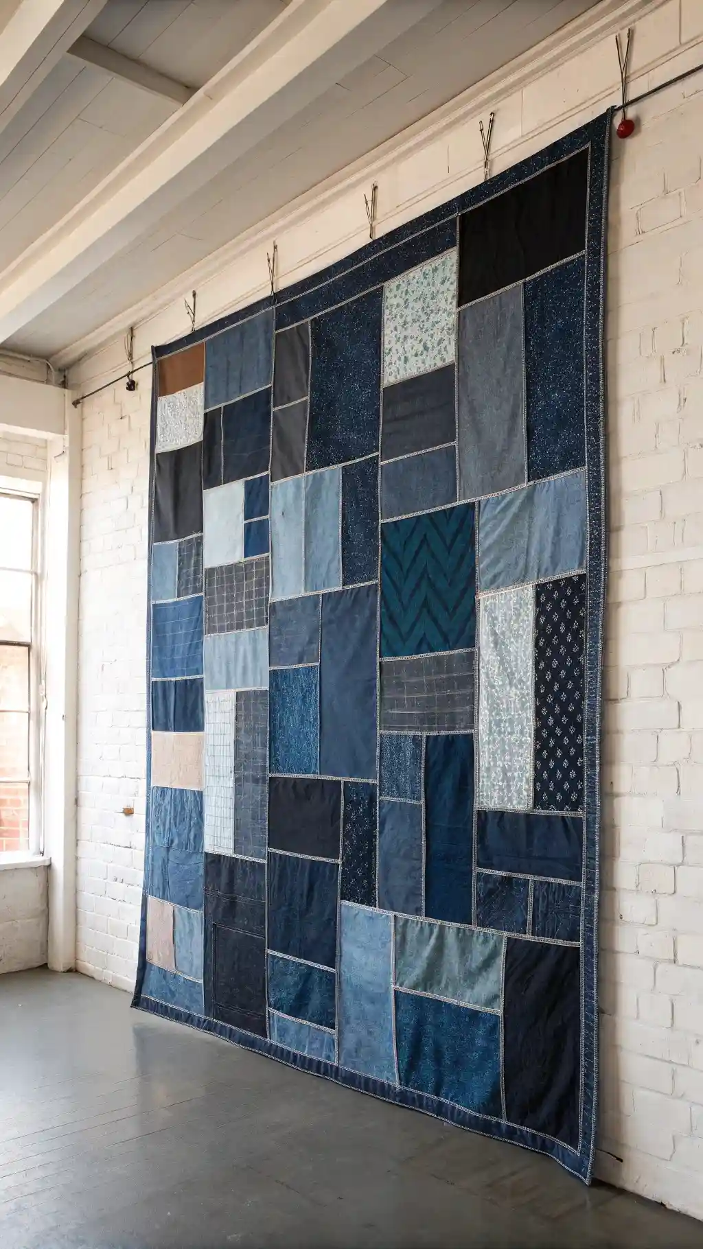 Meticulous Patchwork Tapestry