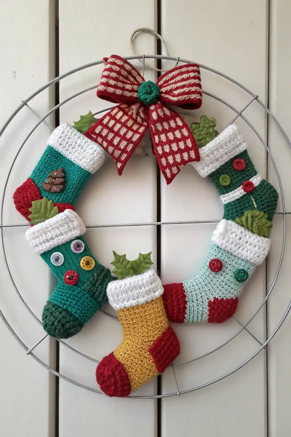 Miniature Stocking Wreath