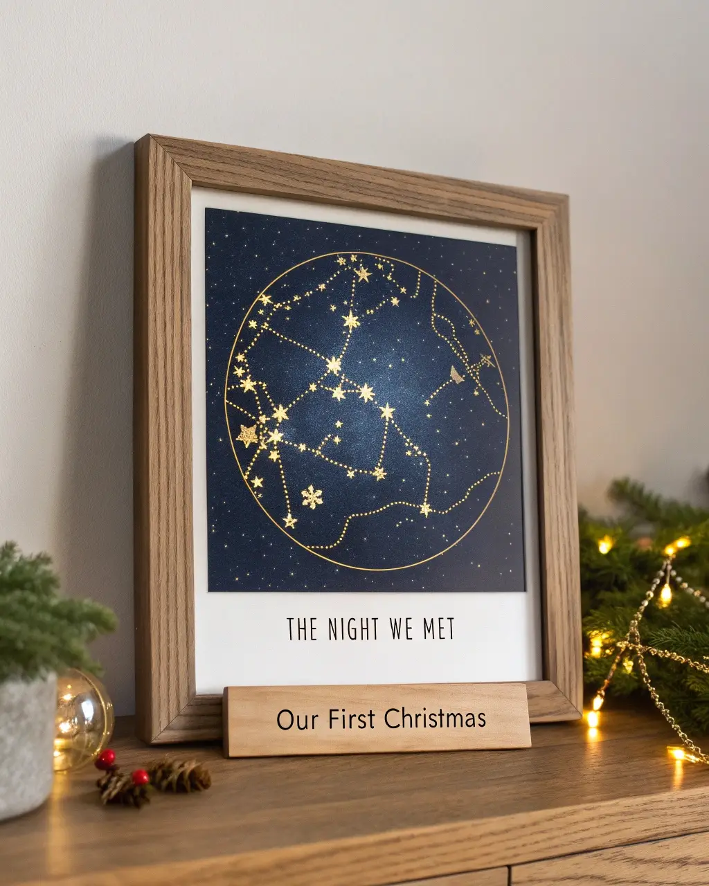 Personalized Star Map Keepsake