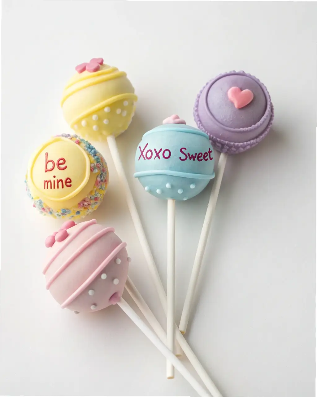 Playful Valentine's Cake Pops