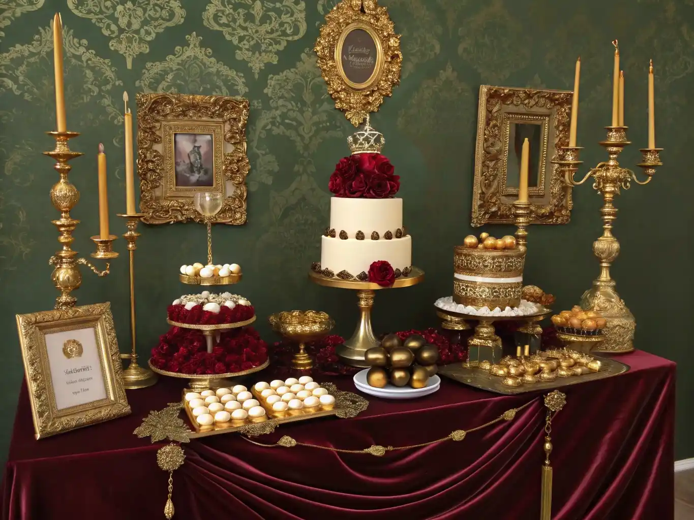Regal Romance Dessert Showcase