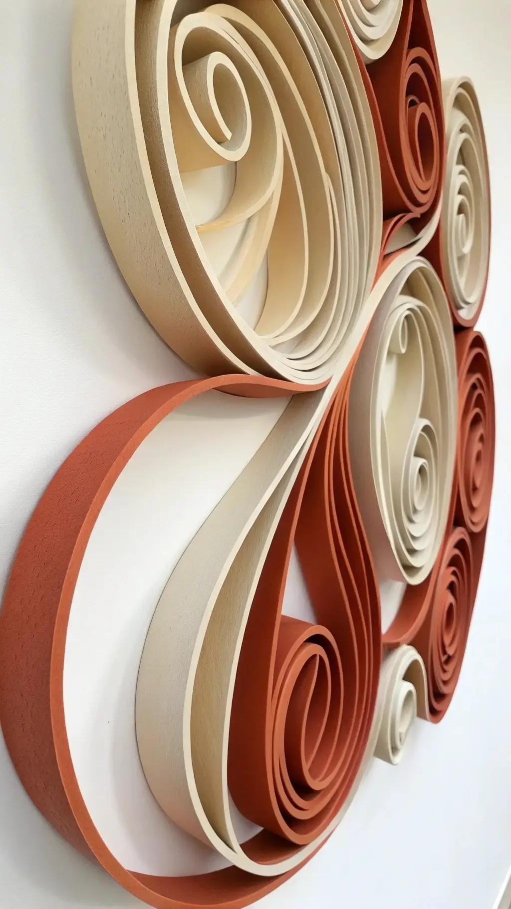 Rolled Paper Sculpture
