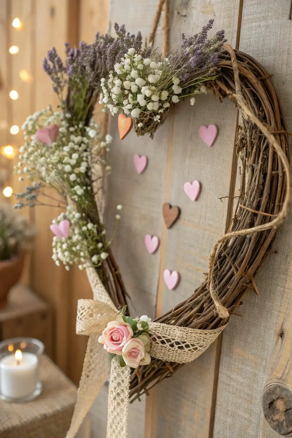 Rustic Romance Wreath