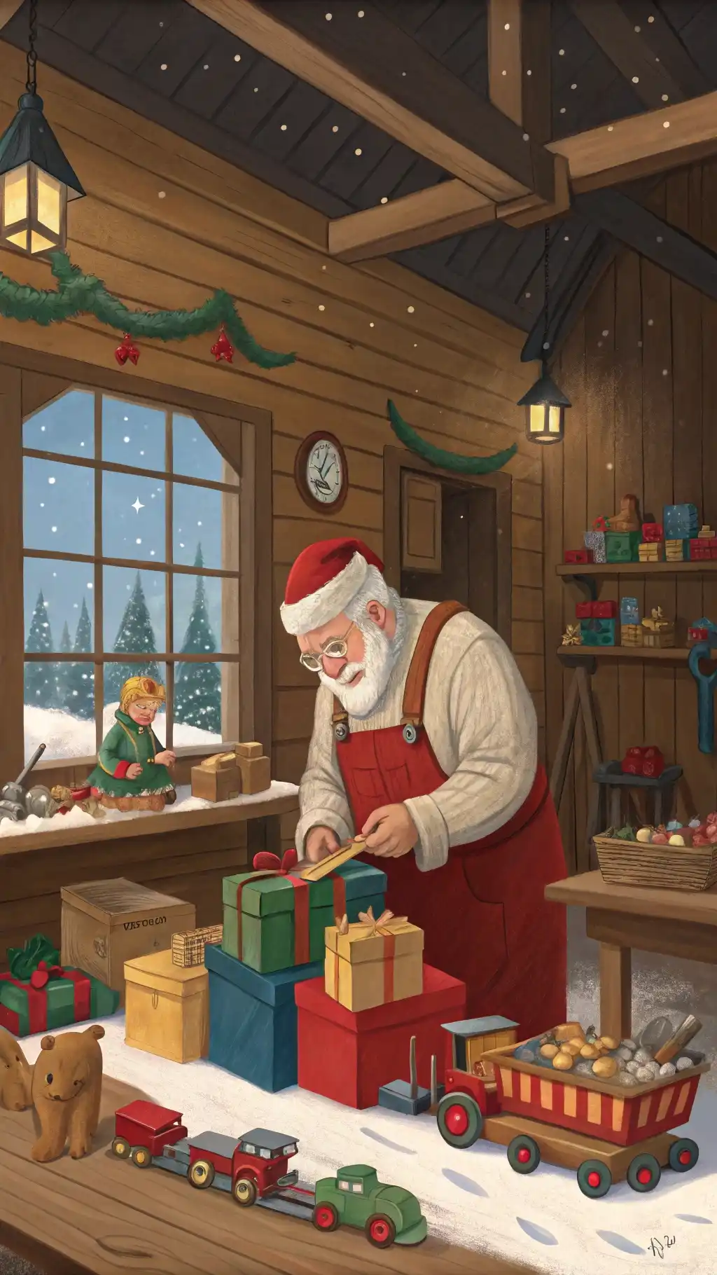 Santa's Busy Workshop