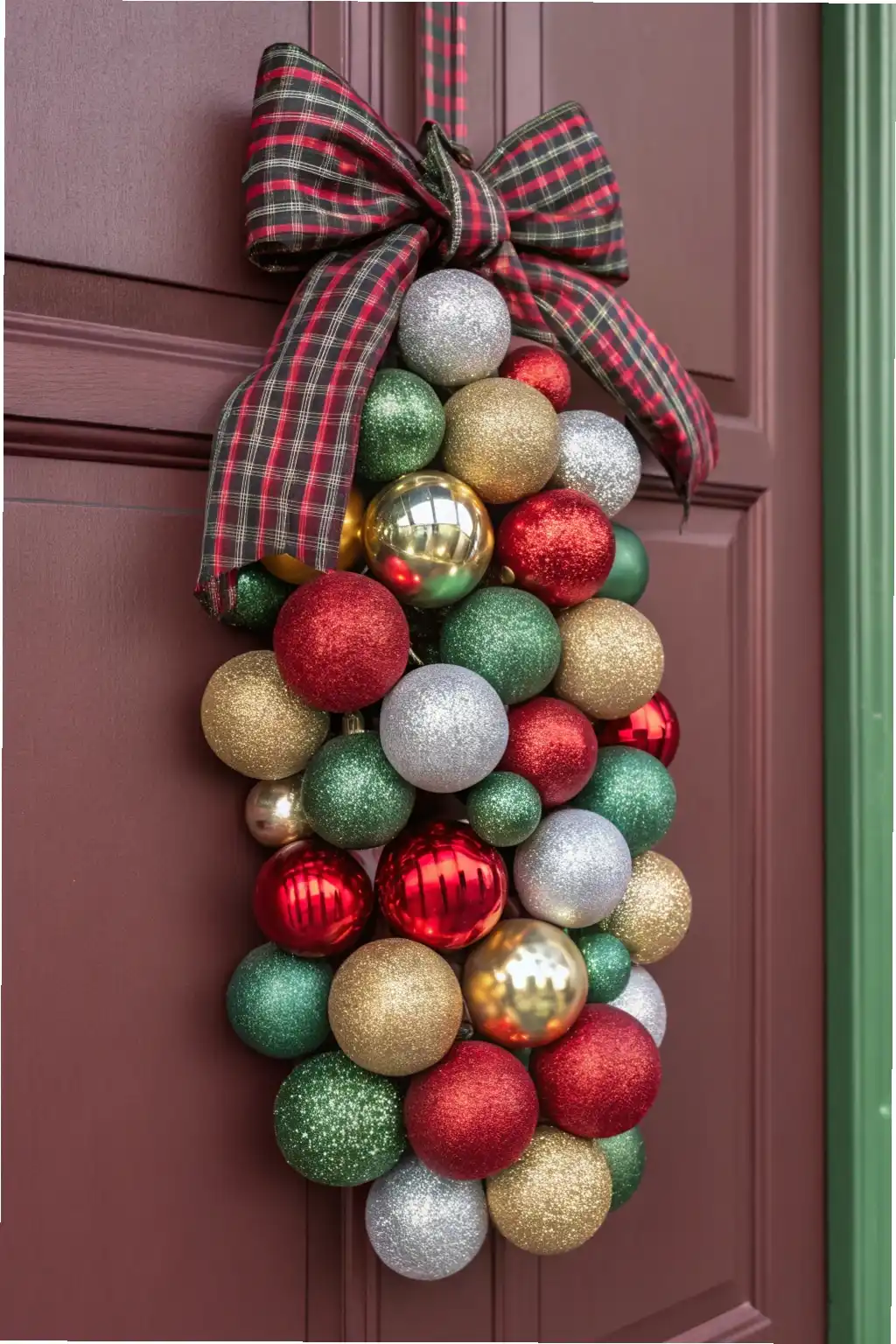 Sparkling Ornament Swag