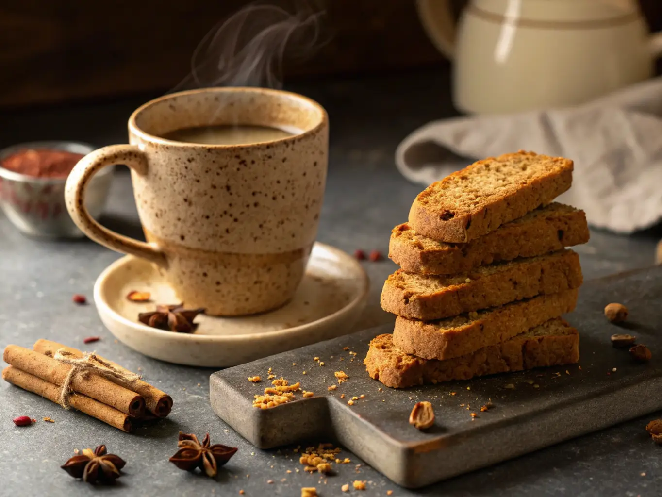 Spiced Holiday Biscotti