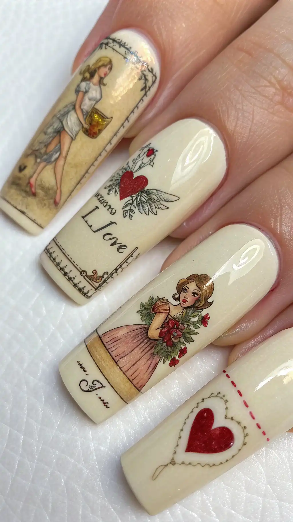Storybook Romance Nails