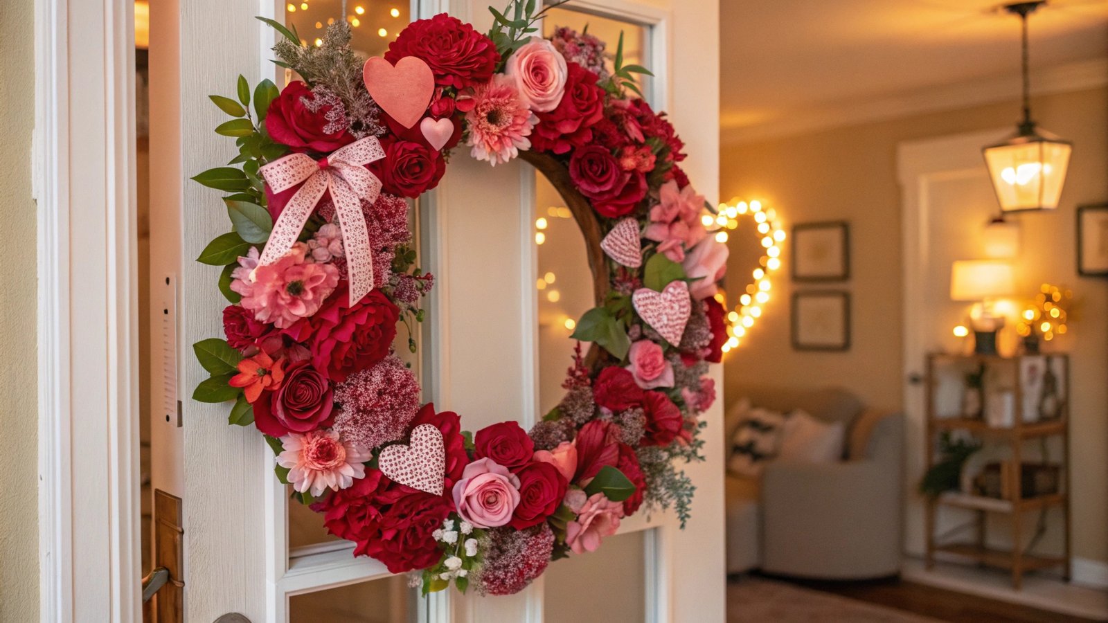 Stunning DIY Valentine's Day Wreaths