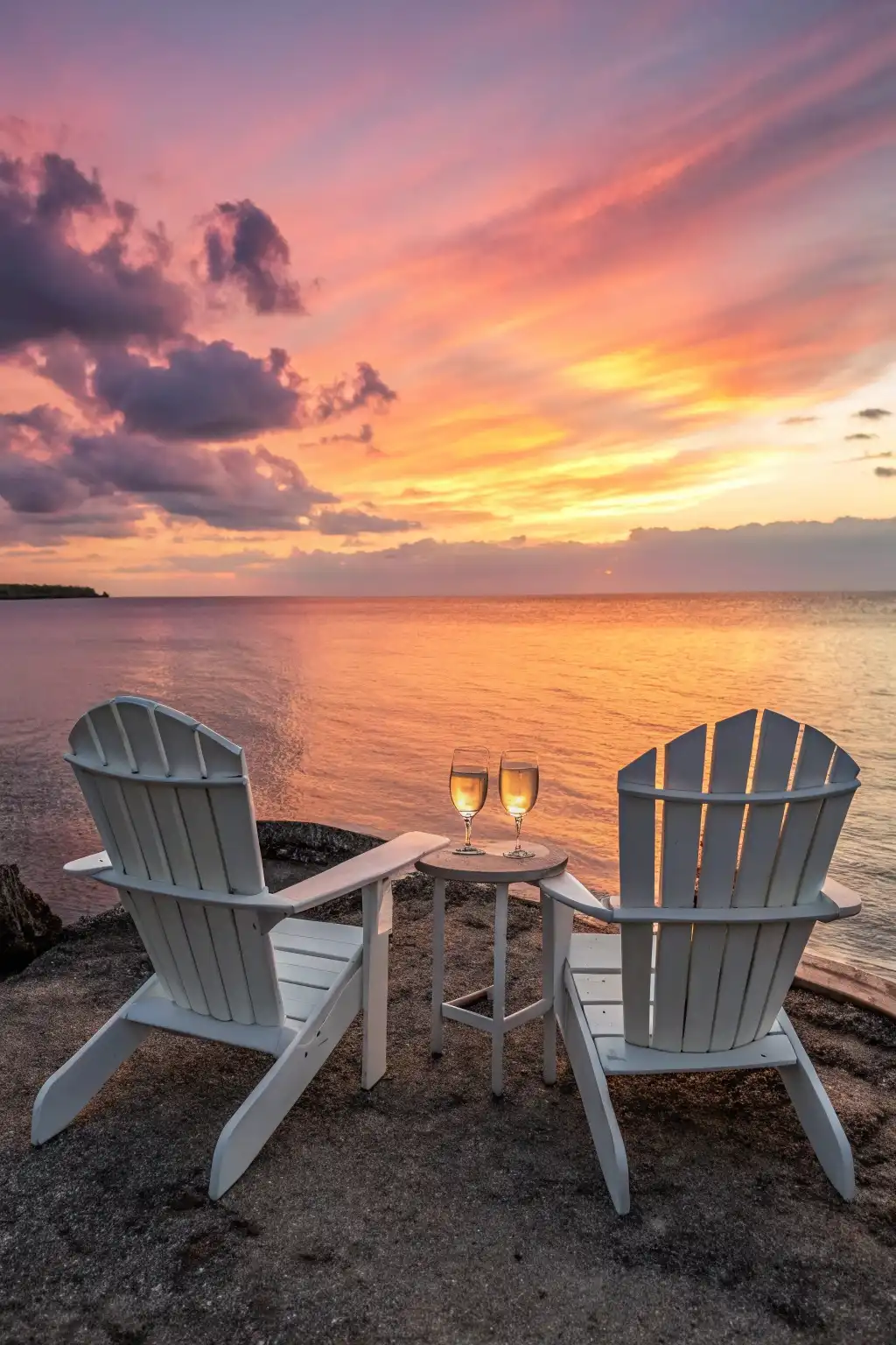 Sunset Serenade by the Sea