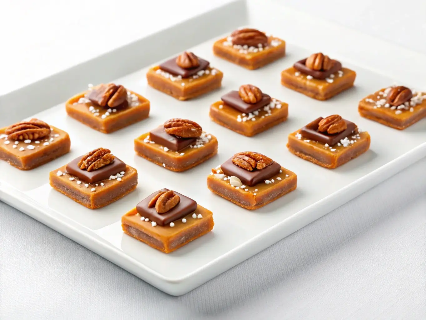 Sweet & Salty Caramel Bites
