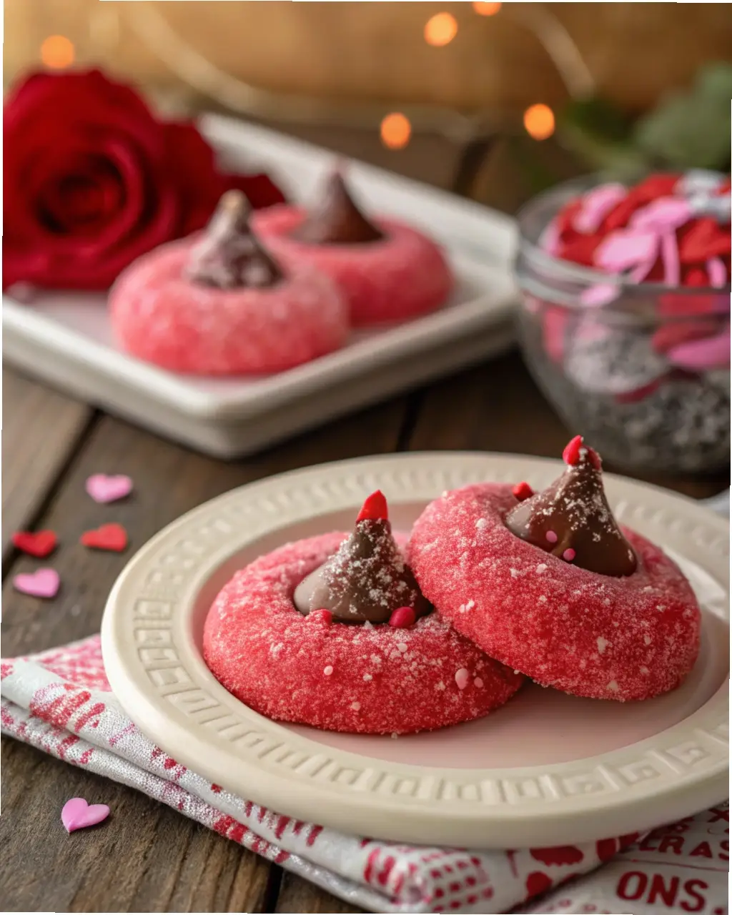 Sweetheart Kiss Cookies