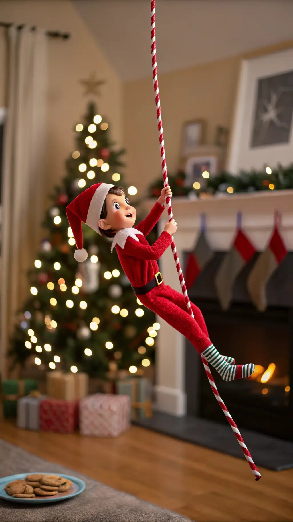 Swinging Santa's Helper