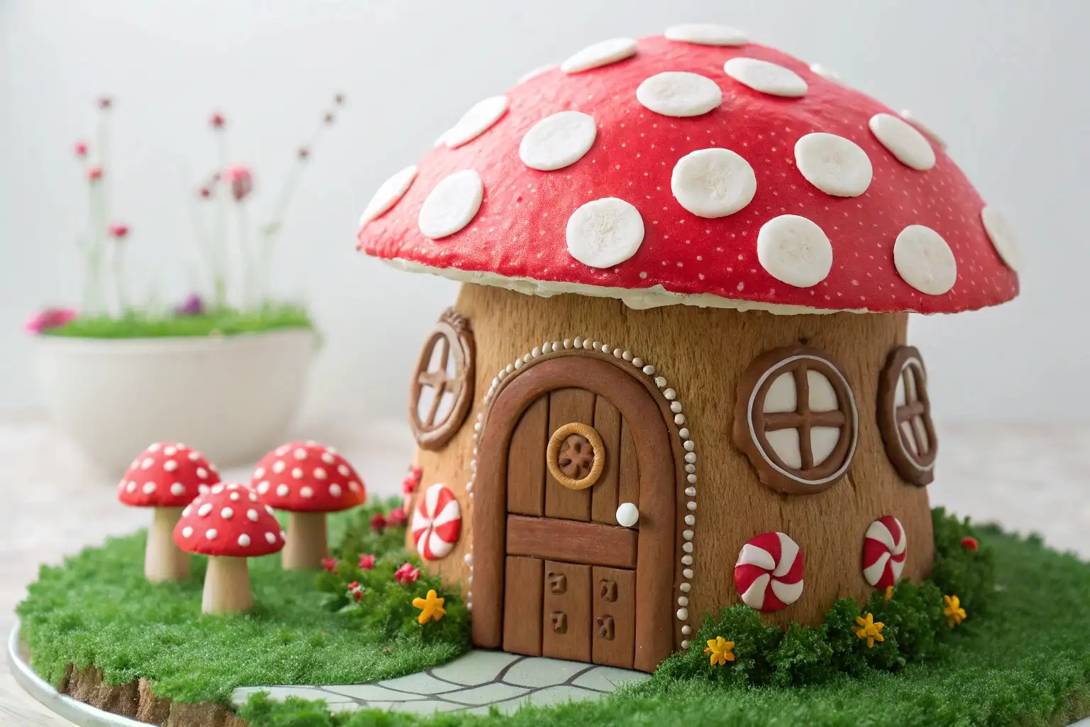 The Enchanted Mushroom Home