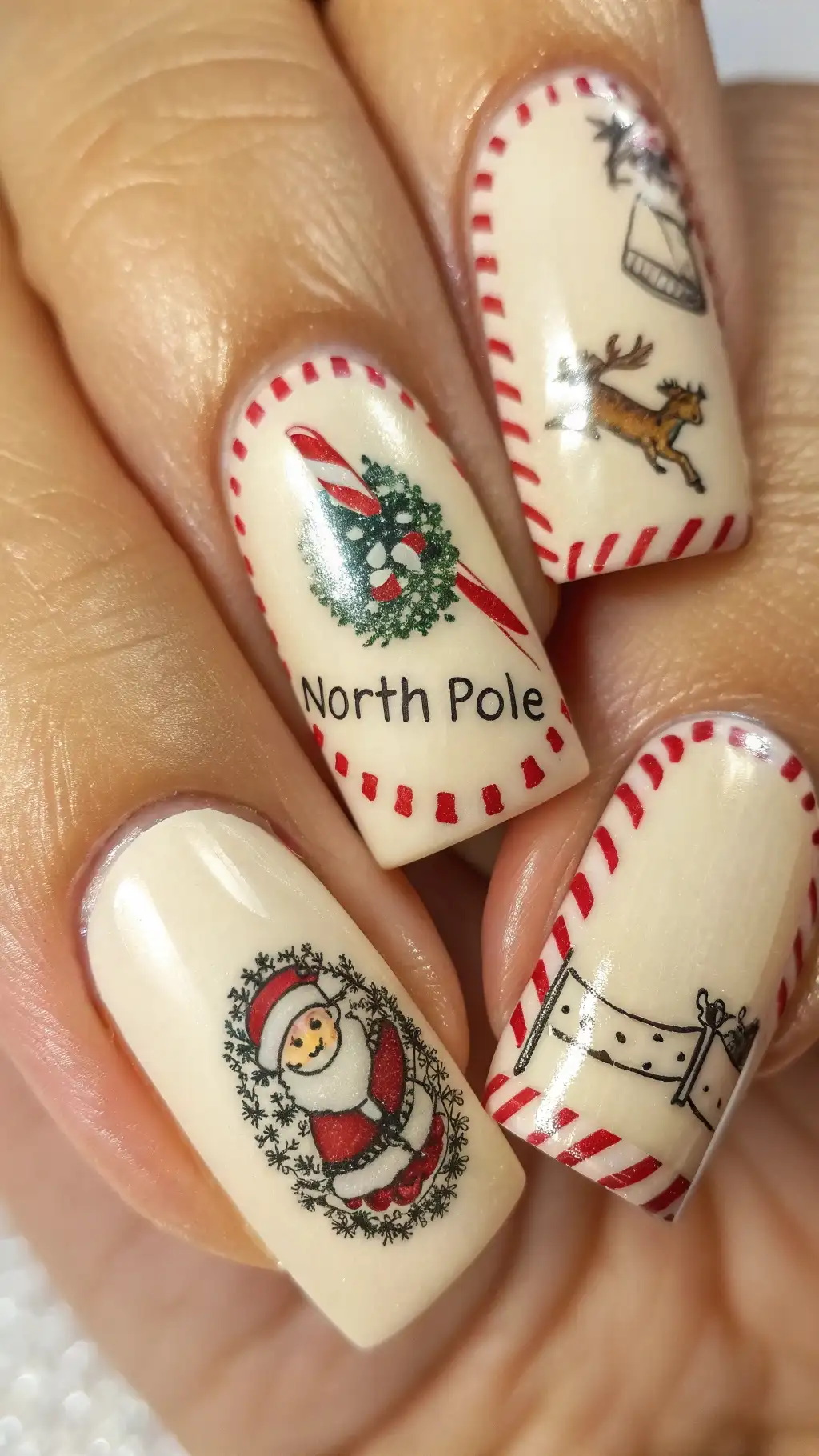 Vintage North Pole Postcards