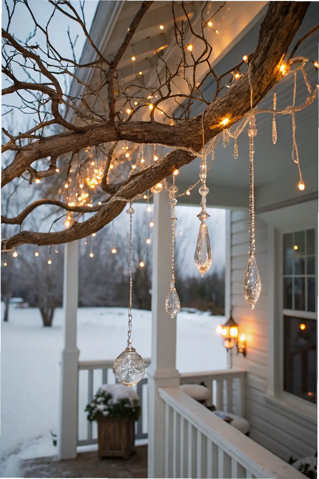 Winter Wonderland Branch Display