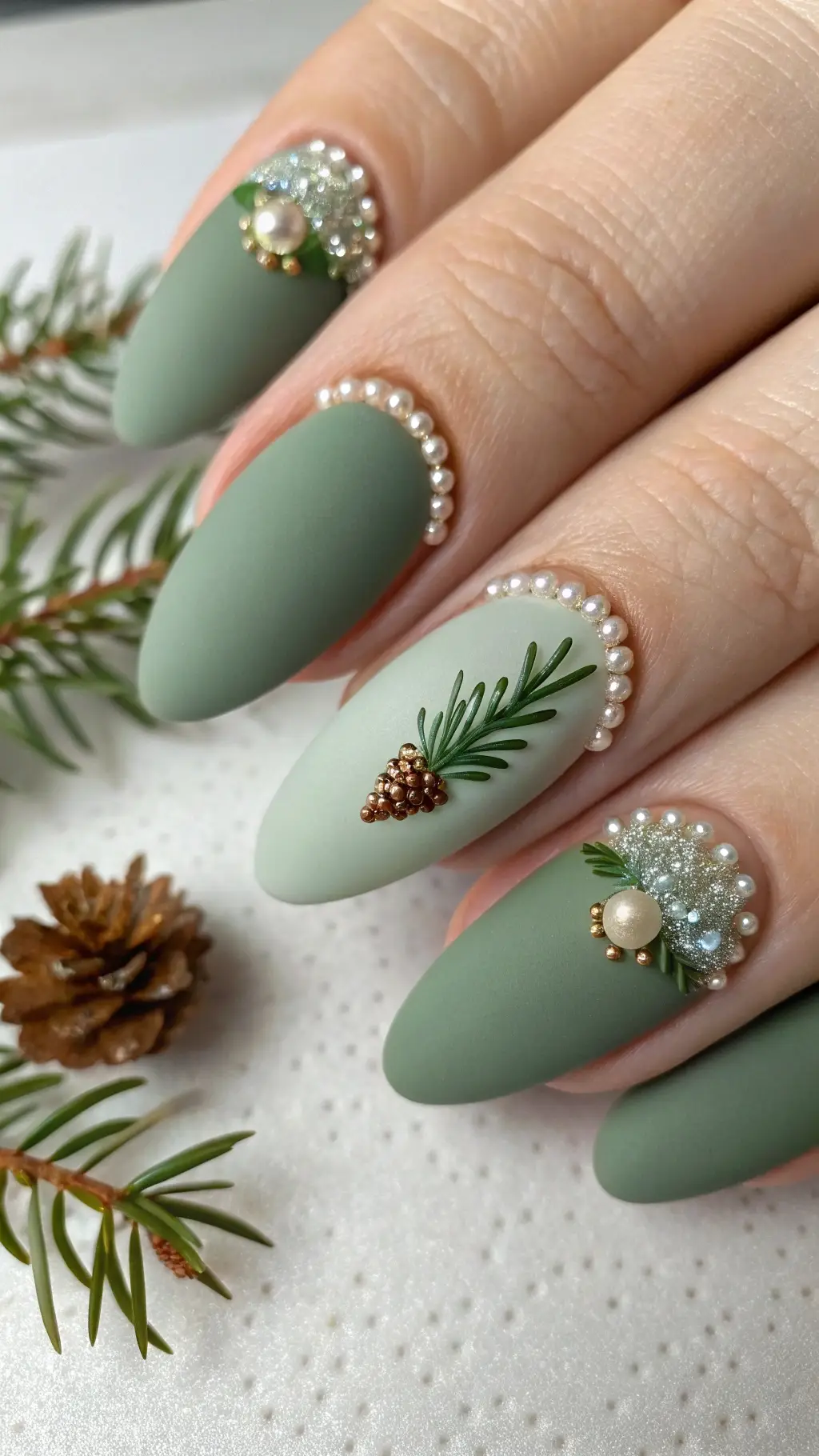 Woodland Elegance with Pearls