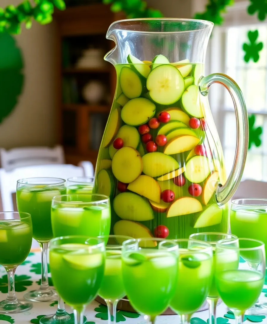 10 Must-Try St. Patrick's Day Drinks That Will Impress Your Friends! - 6. Green Sangria