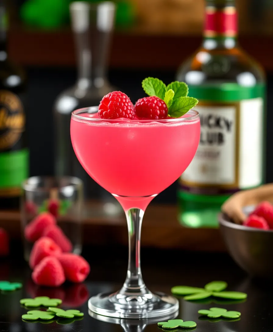 10 Must-Try St. Patrick's Day Drinks That Will Impress Your Friends! - 8. Clover Club Cocktail