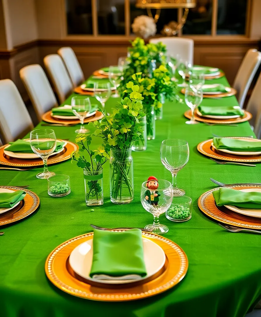 13 Stunning St. Patrick's Day Decorations That Will Transform Your Home Into a Clover Paradise! - 2. Festive Table Settings