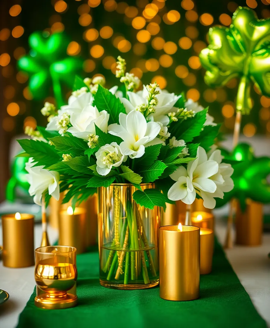 13 Stunning St. Patrick's Day Decorations That Will Transform Your Home Into a Clover Paradise! - 3. Glittering Gold Accents