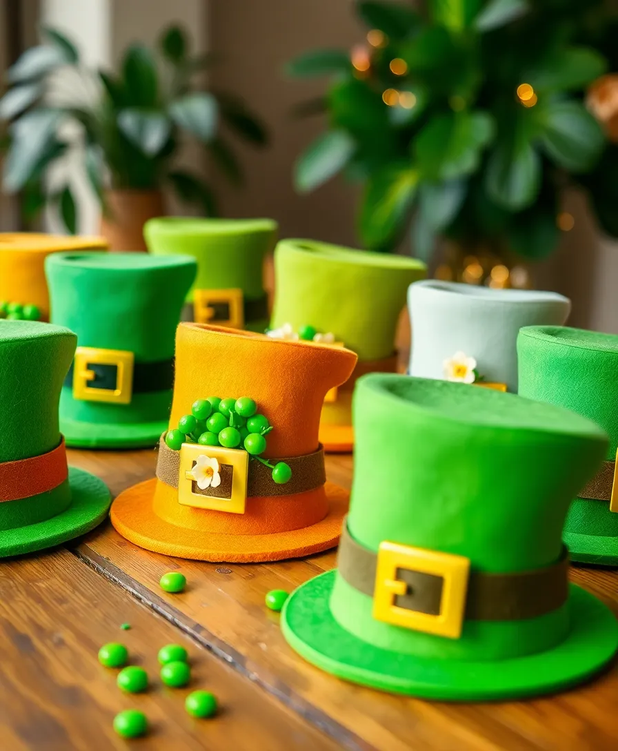 13 Stunning St. Patrick's Day Decorations That Will Transform Your Home Into a Clover Paradise! - 5. Whimsical Leprechaun Hats