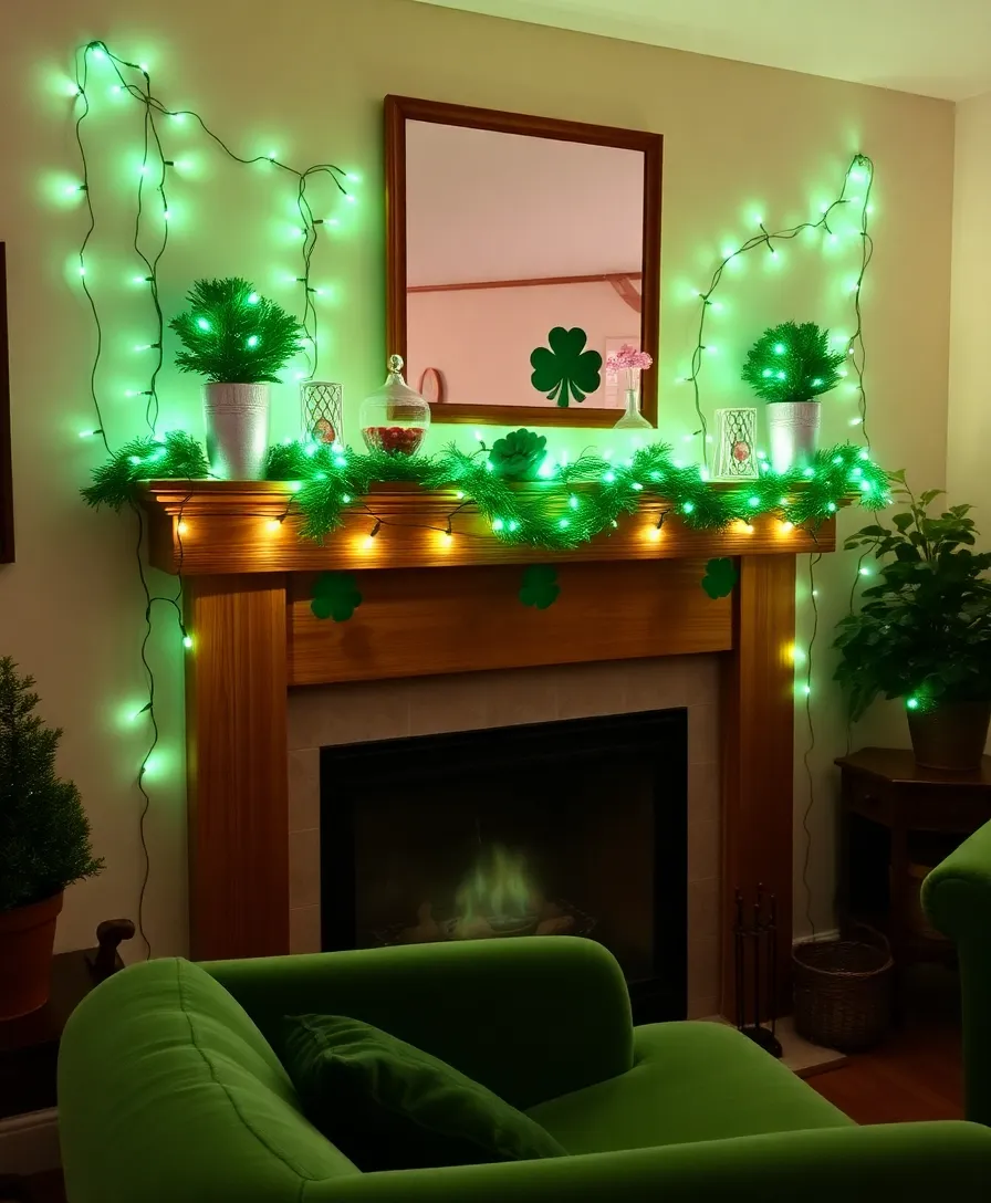 13 Stunning St. Patrick's Day Decorations That Will Transform Your Home Into a Clover Paradise! - 6. Magical Fairy Lights